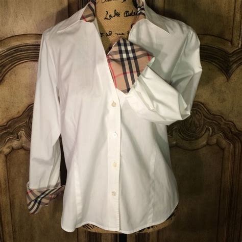 burberry shirt dress white|Burberry white shirt price.